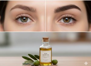روغن زیتون برای ابرو